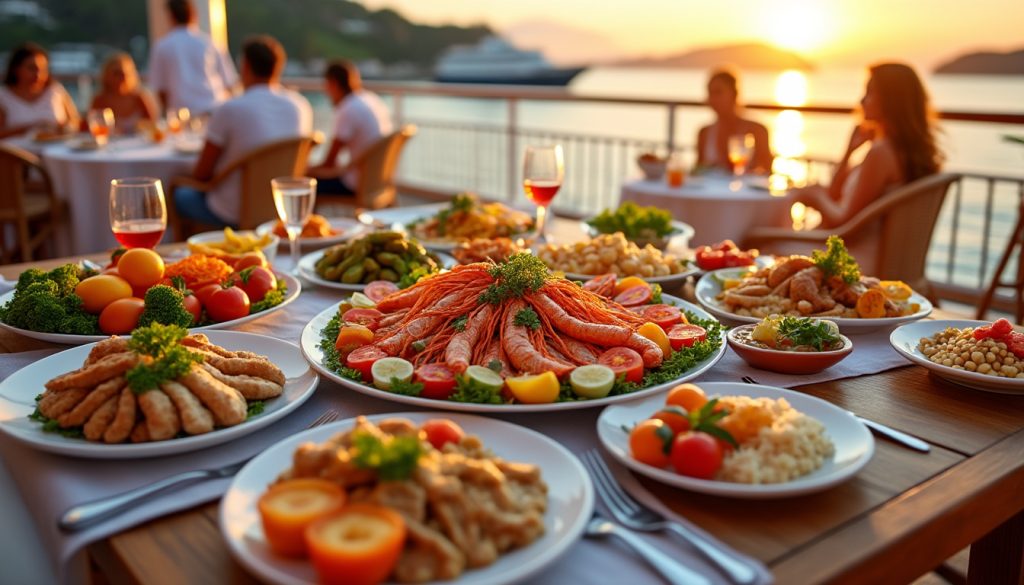 embarquez pour une croisière inoubliable alliant détente et découvertes culinaires locales. dégustez les saveurs authentiques de chaque escale et vivez une expérience gastronomique unique en voyage.