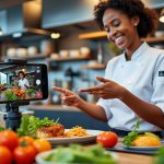 participez à des sessions de cuisine en direct sur les réseaux sociaux : découvrez des recettes, partagez vos astuces et échangez en temps réel avec une communauté de passionnés gourmands.