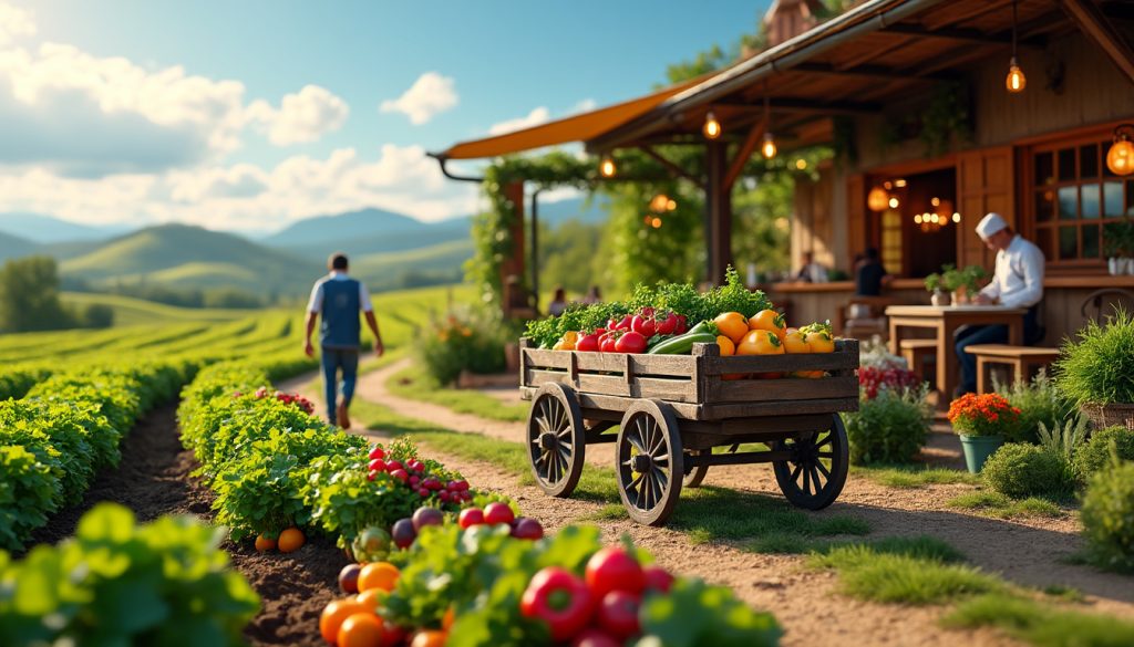 découvrez comment les produits frais voyagent de la ferme au restaurant, en mettant en lumière les étapes, les artisans et la passion qui donnent naissance à des expériences culinaires authentiques et savoureuses.