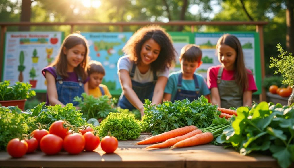 découvrez comment l'association entre l'enseignement et les circuits courts favorise l'apprentissage, encourage les liens locaux et propose des solutions durables pour l'alimentation de demain.