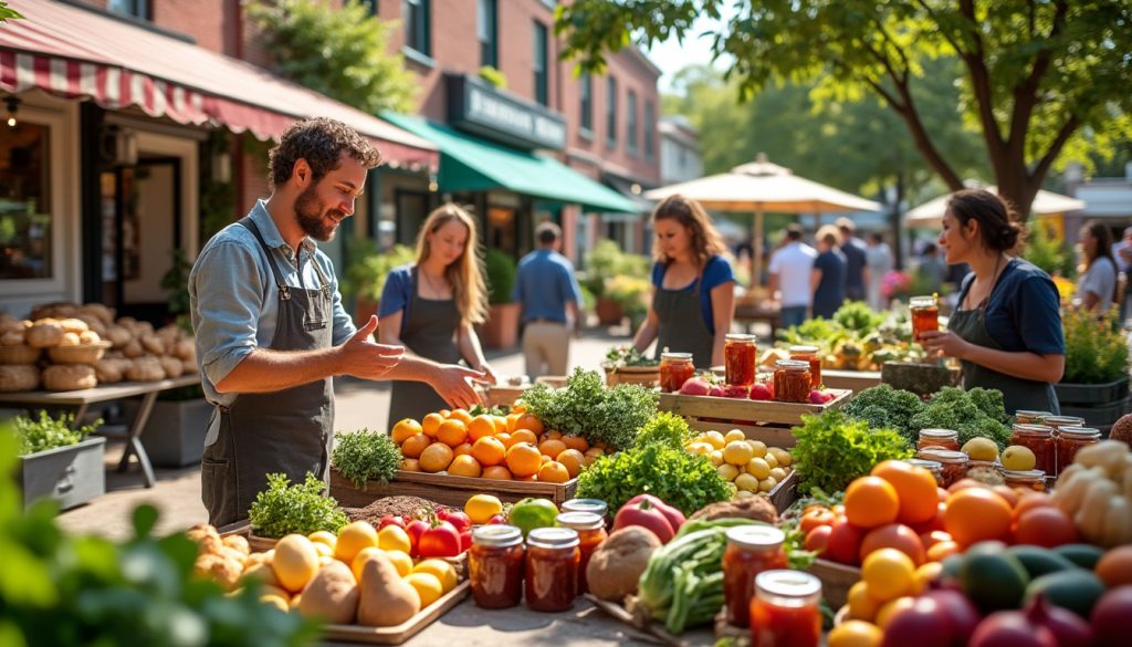 découvrez comment les circuits courts favorisent l’économie locale en rapprochant producteurs et consommateurs, renforçant ainsi les liens sociaux et soutenant le développement durable des territoires.