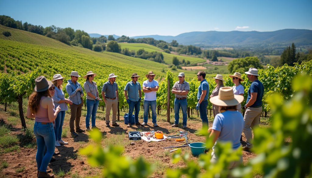 découvrez les différentes formations pour apprendre les métiers de la vigne : viticulture, œnologie, gestion de domaine viticole et travail en exploitation. trouvez le parcours adapté à votre passion pour la vigne et le vin.
