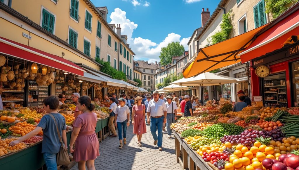 découvrez le marché de niort, une expérience sensorielle unique où saveurs, couleurs et traditions locales s’entremêlent pour séduire tous les visiteurs. incontournable pour les amateurs de produits frais et d’authenticité.