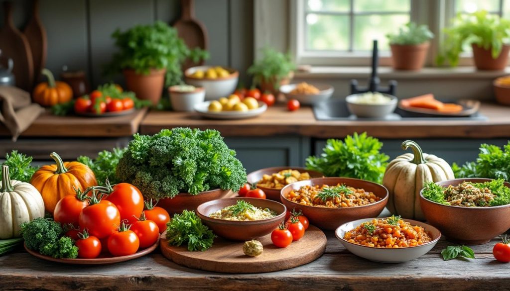 découvrez nos recettes de saison élaborées avec des produits locaux frais pour savourer des plats authentiques et délicieux toute l'année.