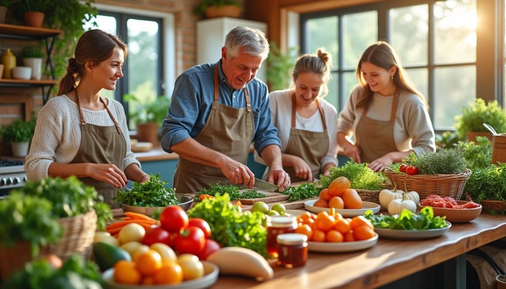 découvrez des conseils pratiques pour manger local en famille, choisir des produits de saison et cuisiner des repas savoureux et sains ensemble.