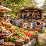 découvrez les festivals fermiers à niort avec des concerts country et des scènes authentiques mettant en valeur le terroir local. une expérience unique alliant musique et saveurs rurales.