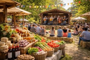découvrez les festivals fermiers à niort avec des concerts country et des scènes authentiques mettant en valeur le terroir local. une expérience unique alliant musique et saveurs rurales.