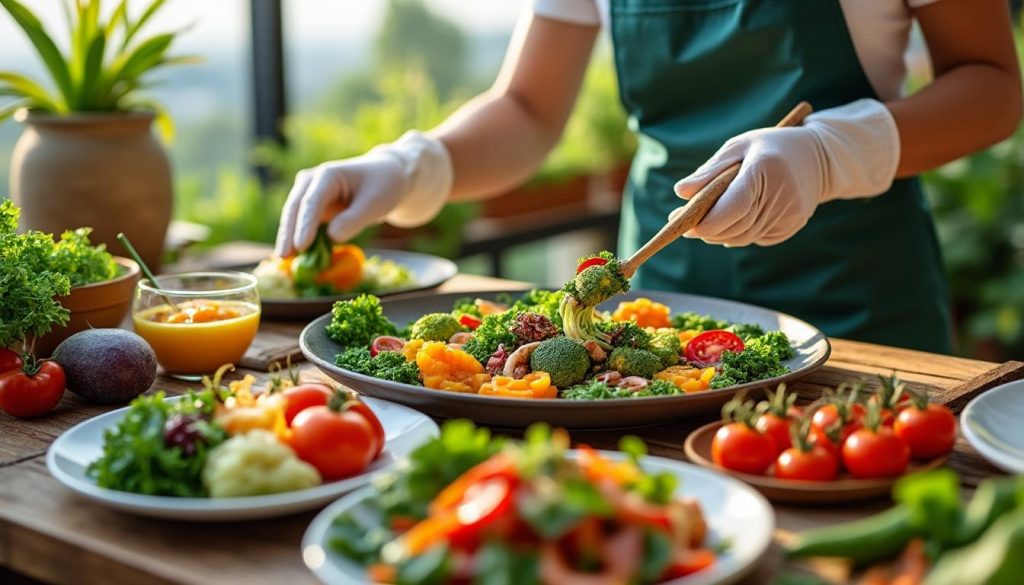 découvrez comment la gastronomie durable révolutionne nos assiettes en alliant plaisir culinaire et respect de l'environnement, une tendance incontournable du moment.