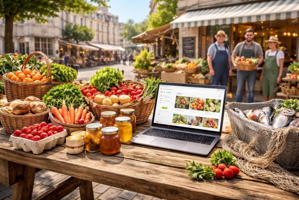 découvrez comment valoriser vos produits fermiers à niort grâce à shopify local, la ruche qui dit oui et poiscaille, et boostez la vente en circuit court pour soutenir l'agriculture locale.