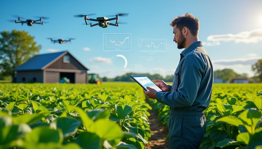 découvrez comment le big data transforme l'agriculture en permettant d'analyser les données pour optimiser la production et garantir une meilleure gestion des ressources.