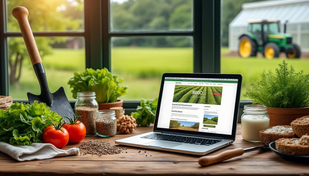 découvrez une sélection de mooc spécialisés dans l'agriculture et l'agroalimentaire pour enrichir vos connaissances et développer vos compétences dans ces secteurs clés.